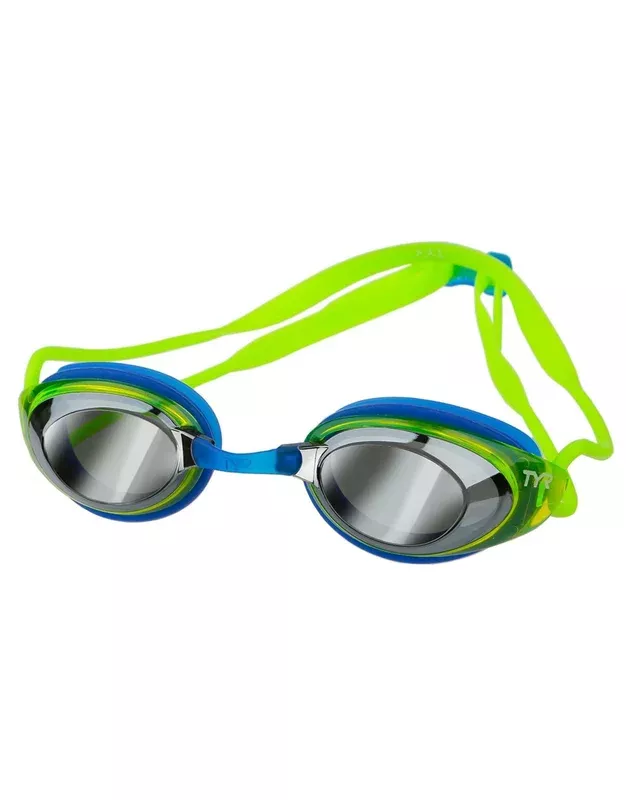 TYR Black Hawk Racing Mirrored Junior Goggle