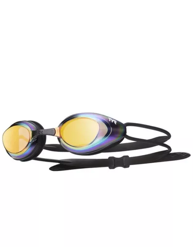 TYR Black Hawk Racing Mirrored Swim Goggle