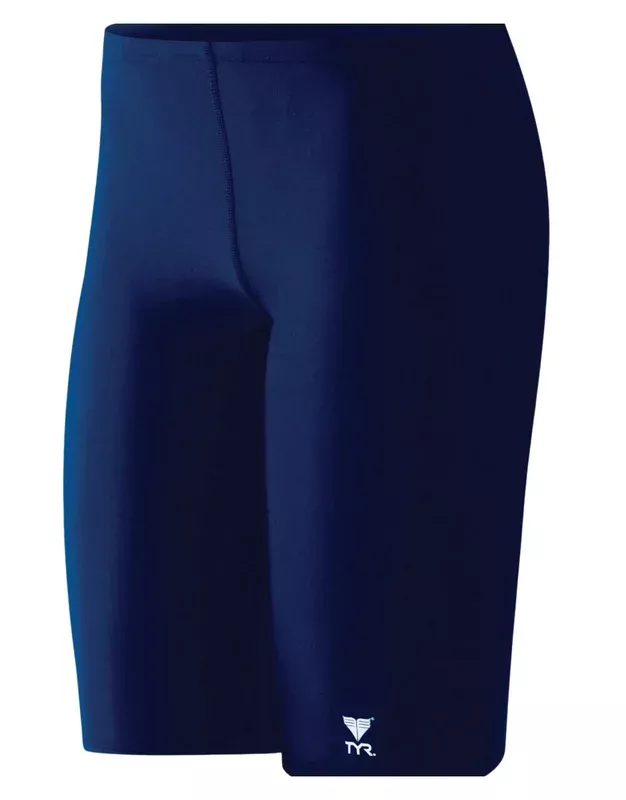 TYR Solid Swim Jammer – Navy Blue