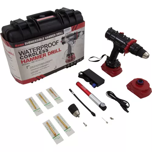 Underwater Hammer Drill Nemo Power Tools 164 Foot Depth HD-18-3Li-50