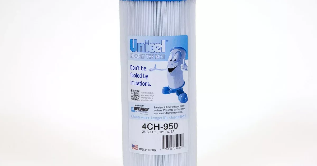 Unicel 4CH-950 | 25 Sq. Ft. Replacement Filter Cartridge | 12" with SAE Thread
