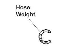 UNIVERSAL HOSE WEIGHT