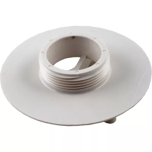 Wall Fitting 4" dia 1-7/8"hs 1-1/2"mpt White 415T101