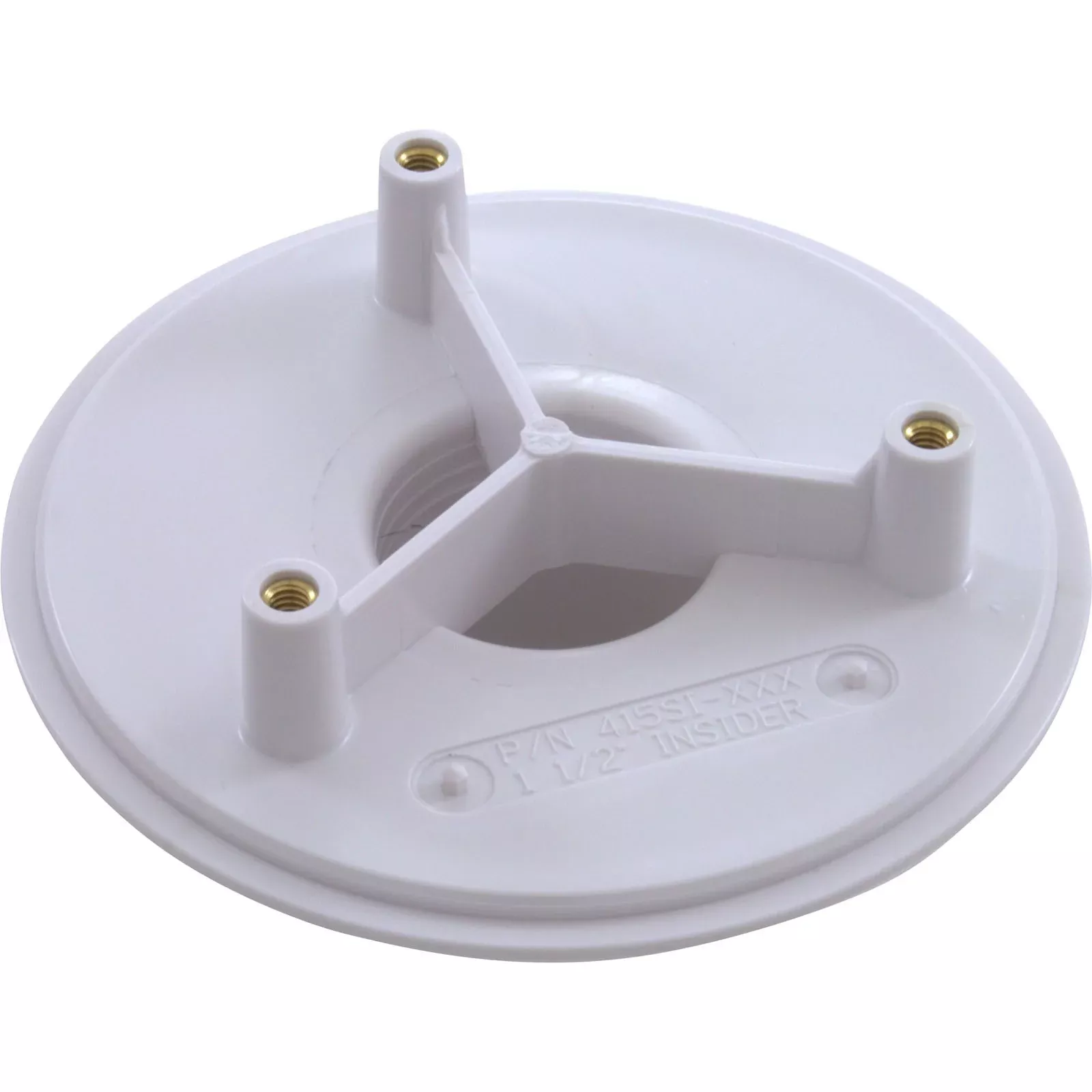 Wall Fitting Retro 4" dia 1-7/8"hs 1-1/2" insider White 415SI101