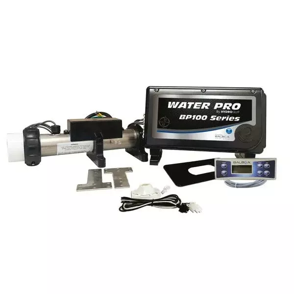 Water Pro BP100 Balboa Retrofit Spa Control 4.0kW Remote Heater with TP500 Topside, 50-BP1-500-40-R
