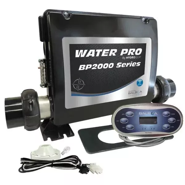 Water Pro BP2000 Balboa Retrofit Spa Control 5.5kW Fixed Heater with TP600 Topside, 50-BP2-600-55