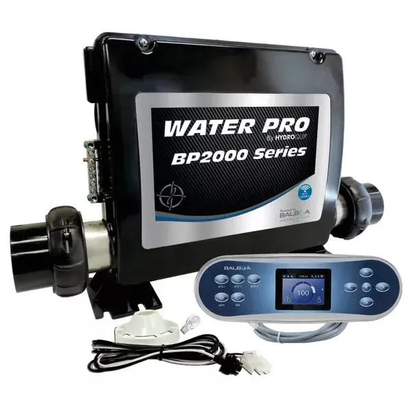Water Pro BP2000 Balboa Retrofit Spa Control 5.5kW Fixed Heater with TP700 Topside, 50-BP2-700-55