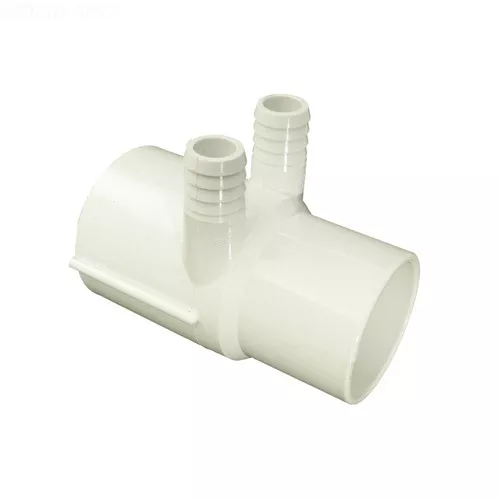 Waterway Plastics Manifold 2 Spigot X 2" Skt X Two | 672-7130B