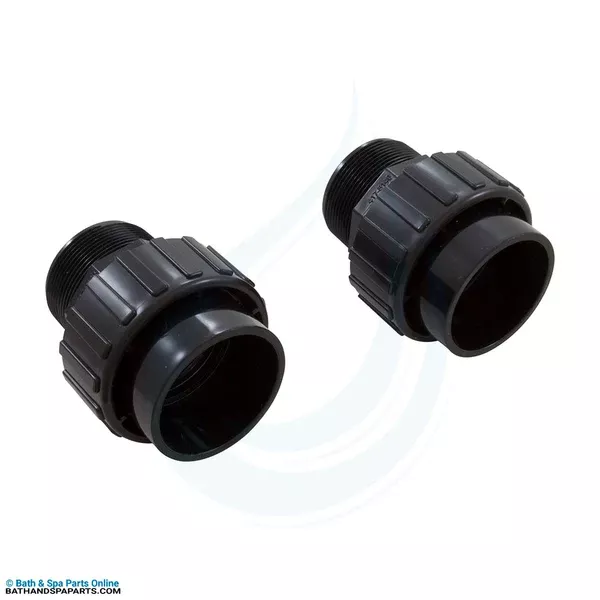 Waterway Union [Champion 2″ MBT x 2″s Blk] [Qty 2] (400-9631-2B)