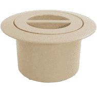 Waterway Volleyball Flange and Plug Assembly, Beige, 540-6719-BEI