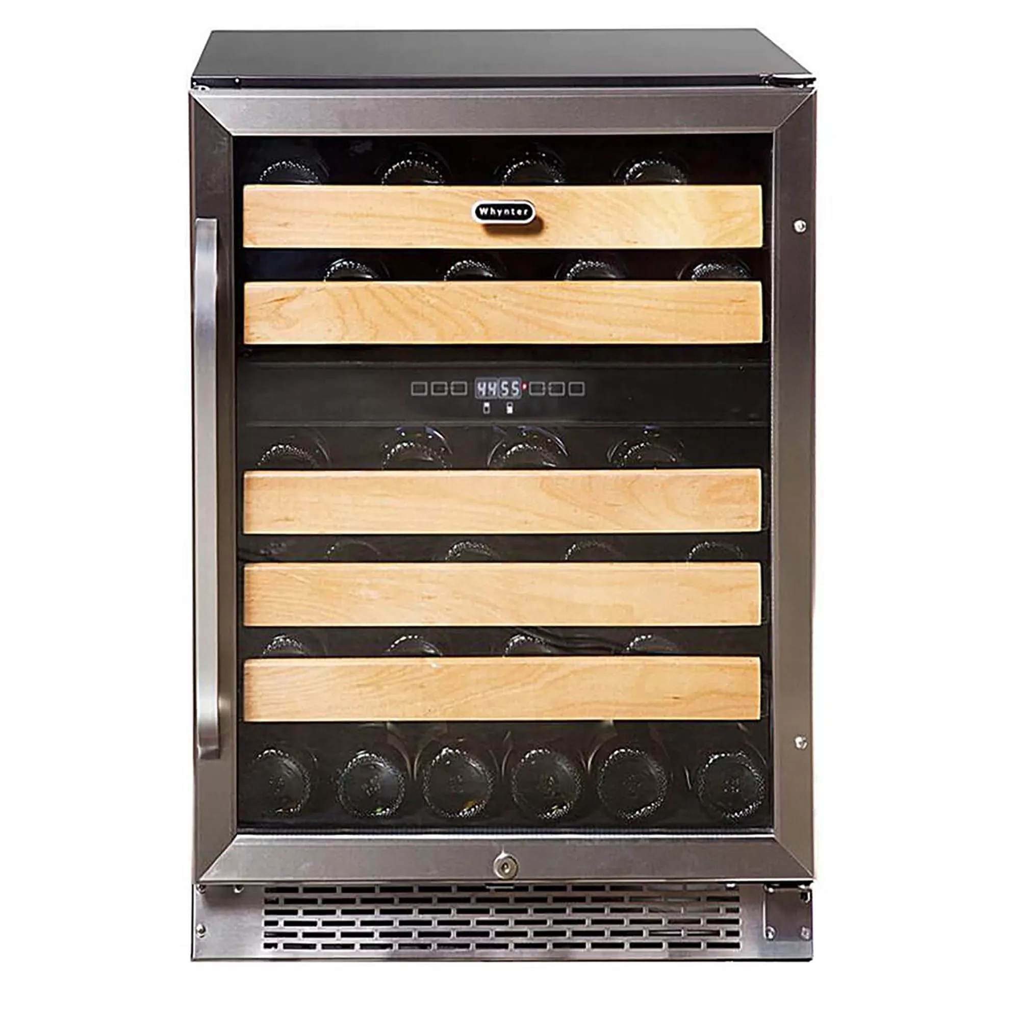 Whynter BWR-462DZ 46 Bottle Dual Zone Built-In Wine Refrigerator 24″
