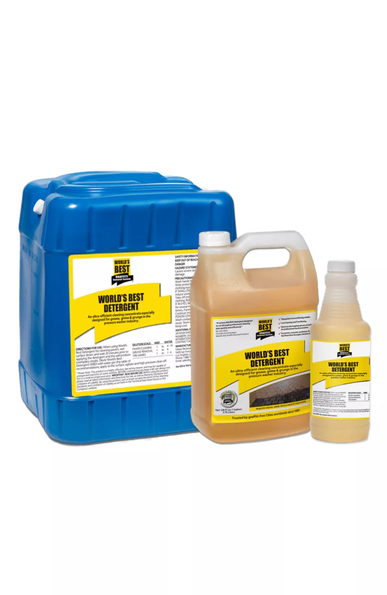 World’s Best Graffiti Detergent (You Choose)