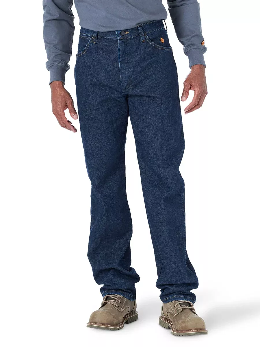 Wrangler Men’s Flame Resistant Original Fit Jeans