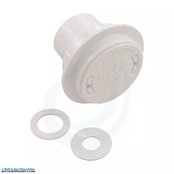 Zodiac ThreadCare 1.5"/1" White Return Fitting/Inlet (3-3-110)