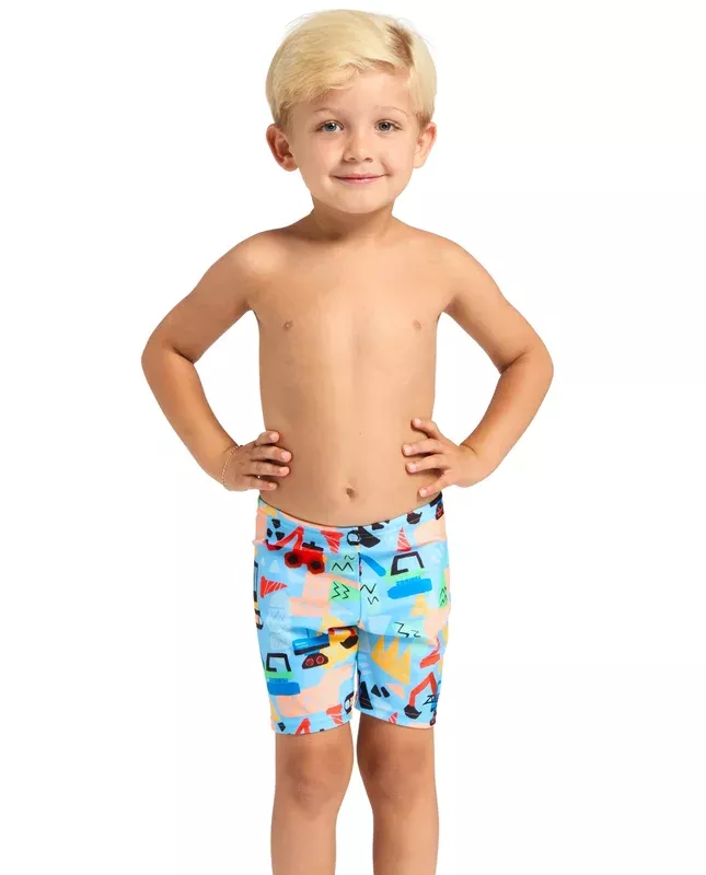 Zoggs Tots Boys Digger Midi Jammer – Blue/Multi